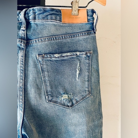 NWT Dear John Super High Rise Frankie Straight Crop Jeans - Picture 4 of 9